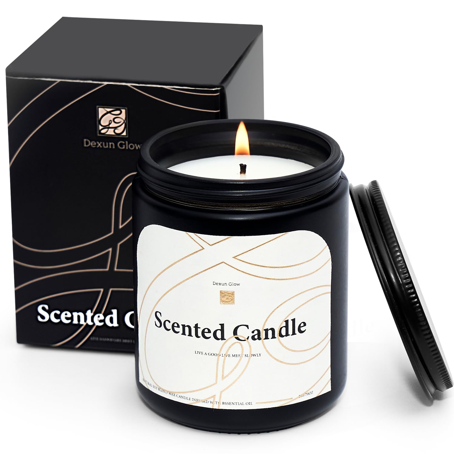 candle✣candle Amazon.com: 4 Pack Candles for Home Scented, Lavender Candle